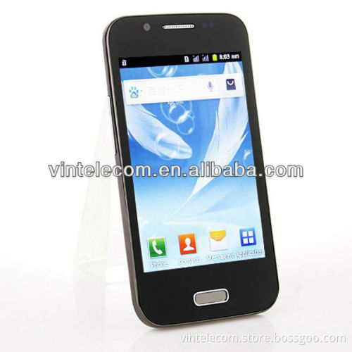 smart phone android A7100 4.0 inch 2.3 SC6820 1.0GHz WiFi FM 4.0 Capacitive Touch Screen dual sim card smart phone